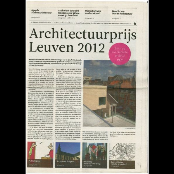 Architectuurprijs Leuven 2012
