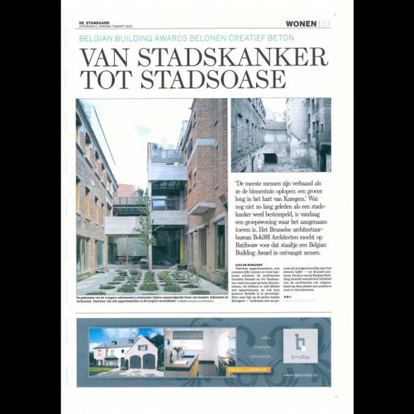 De Standaard, Maart 2010